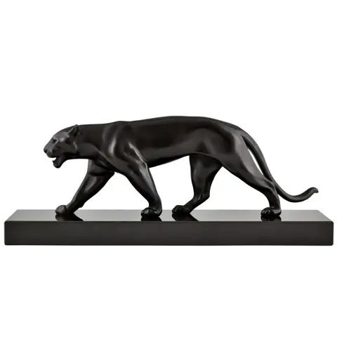 Max Le Verrier - met gieterijstempel - Art Deco sculptuur