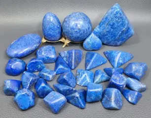Lapis Lazuli natuurlijke minerale steen Meng vormen -