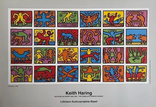 Keith Haring - Retrospect - 1990