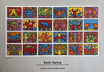 Keith Haring - Retrospect - 1990