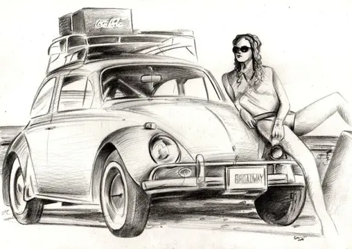 Afbeelding/illustratie - Giovanni - Original - VW