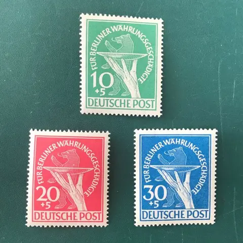 Berlijn 1949 - Geldhervorming - Michel 68/70