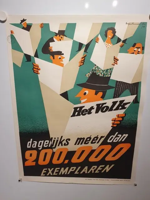 Stefan Vermeersch - Het Volk - krant - 1958