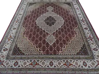 Tabriz Mahi met Zijde - Cleaned Carpet - 250 cm - 197 cm