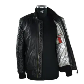 Philipp Plein Bomberjack, Leren jas