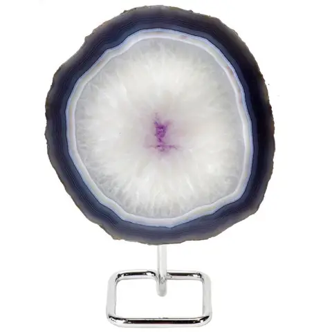 Blauwe Agaat Geode - 23×15×8 cm - 1.3 kg