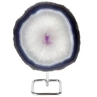 Blauwe Agaat Geode - 23×15×8 cm - 1.3 kg