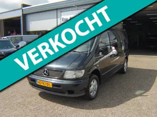 Mercedes-Benz Vito 108 CDI|Airco|VERKOCHT!|Dubbele Cabine|Margé|LM-Velgen|Trekhaak!