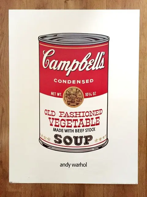Andy Warhol - Lata de sopa Campbell (Tomate) - 1995