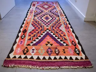 Old Kurdi kilim - Vloerkleed - 288 cm - 93 cm