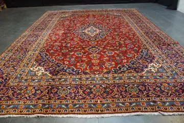 Perser keshan - Vloerkleed - 360 cm - 250 cm