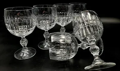 Moretti (Attr.) - Waterbekers (6) - Kristal