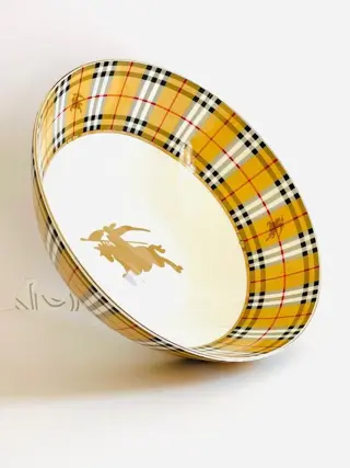 Burberry - Grote kom - Fine Bone China - Thistle Plaid