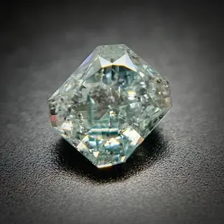 1 pcs Diamant - 0.50 ct - Snijd in het nauw gedreven