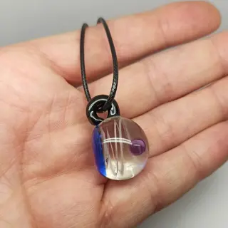 Handgemaakte GALAXY HANGER -Lampwork Glass- met