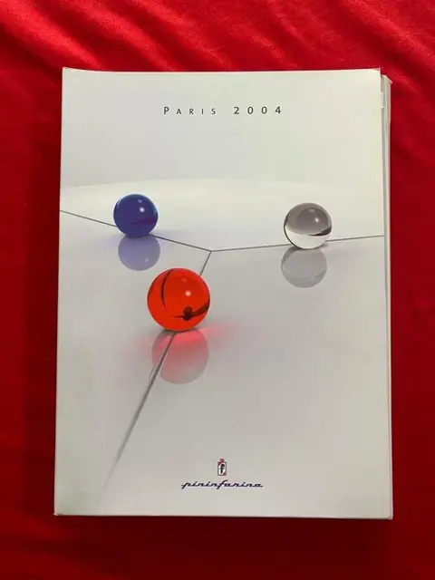 Brochures/catalogi - Pininfarina Paris 2004 extended press