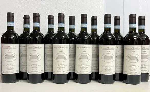2014 Le Ragnaie, Rosso di Montalcino - Toscane - 12 Flessen