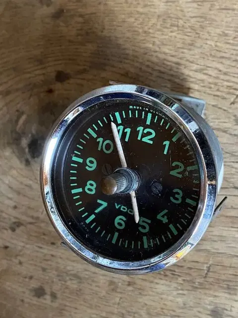 Accessoire - Montre de tableau de bord VDO Porsche 356 -