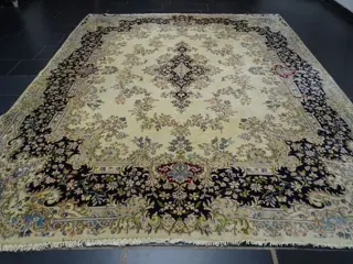 Kirman Lawer vom Meister Knüpfer Signiert - Tapijt - 315 cm