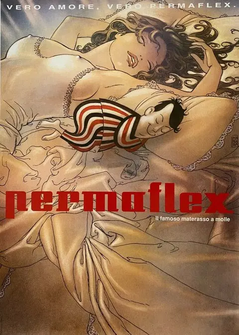Milo Manara - PERMAFLEX " Vero Amore" - Jaren 1970
