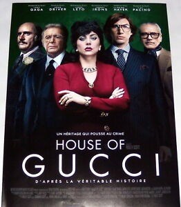 HOUSE OF GUCCI filmposter.