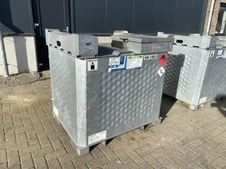 IBC Rietberg 1000 liter IBC Dieseltank Gegalvaniseerd