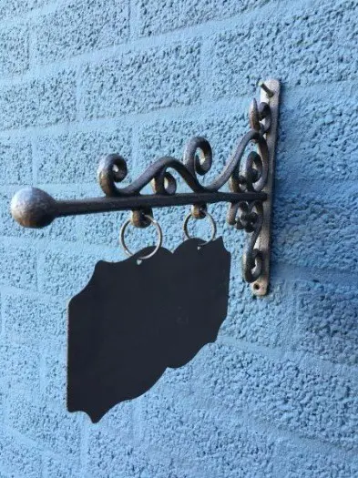 Uithangbord , rechthoekig uithangbord , naambord