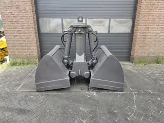 overslag grijper 1250 liter zandgrijper