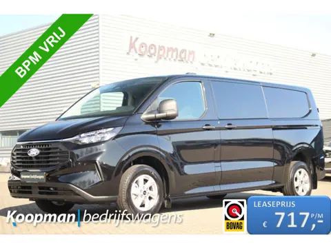 Ford Transit Custom 320 2.0TDCI 136pk L2H1 Trend DC | L+R Zijdeur | Keyless | Carplay/Android | Leas