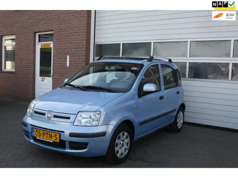 Fiat Panda 1.2 Edizione Cool Garantie, OPEN CABRIO DAK!!! Airco, 5Deurs, 1Ste Eigenaar.