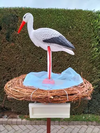 Te huur: naar keuze geboorteborden / ooievaars
