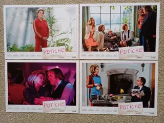 POTICHE     lobbycard set.