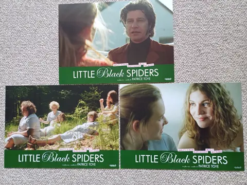 LITTLE   BLACK   SPIDERS     lobbycard set.