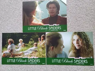 LITTLE   BLACK   SPIDERS     lobbycard set.