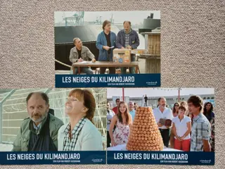 LES   NEIGES   DU   KILIMANDJARO     lobbycard set.