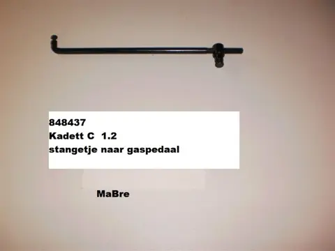 Gasstang Opel Kadett C 848437