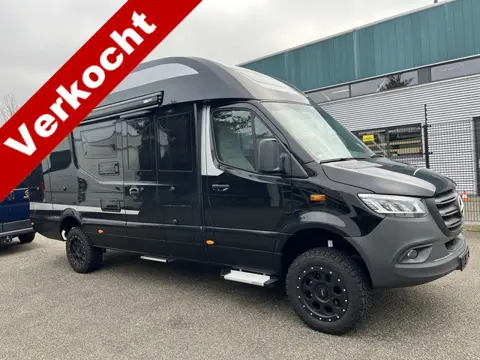 La Strada Nova EB Mercedes Sprinter 190pk AUT 4x4 + VB Luchtvering UNIEK 3 jaar levertijd