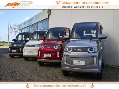 Motion Mirage 100% elektrisch Lithium accu's 70km bereik De luxe met camera, CPV en opendakje, kleur