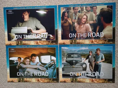 ON THE ROAD lobbycard set.