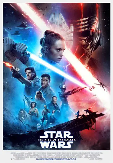 STAR WARS : the rise of Skywalker filmposter.
