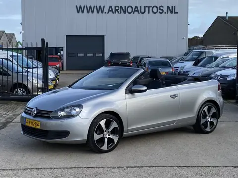 Volkswagen Golf Cabriolet 1.6 TDI Bluemotion, AIRCO(CLIMA), ELEK-DAK, GROOT NAVIGATIE, STOELVERWARMI