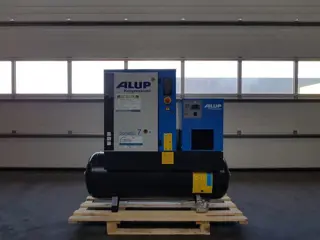 Alup Sonetto 7.5 + 200 Elektrische Schroefcompressor met ketel en droger 5.5 kW 750 L / min 10 Bar