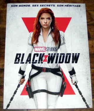 BLACK WIDOW FRANSE filmposter.