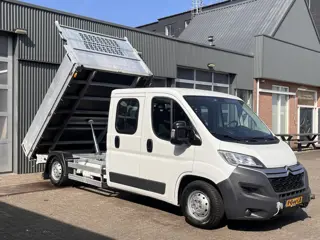 Citroën Jumper 35 2.0 HDi L3 DC Airco Cruise controle Kipper Kieper Trekhaak 2500 kg trekgewicht 7-P