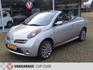Nissan Micra 1.6 Tekna Plus Cabrio - Leer - Stoelverwarming - Climatronic - Dealer onderhouden - Nie