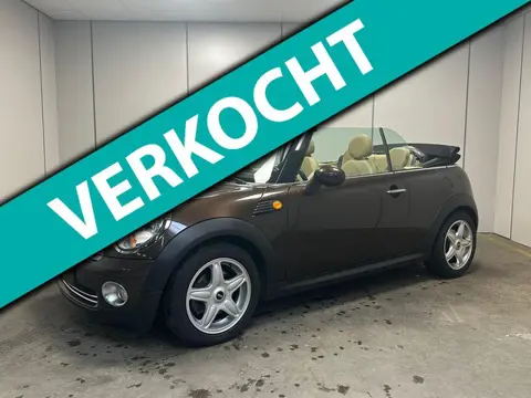 Mini Cabrio 1.6 zeer nette staat, navi,volleer
