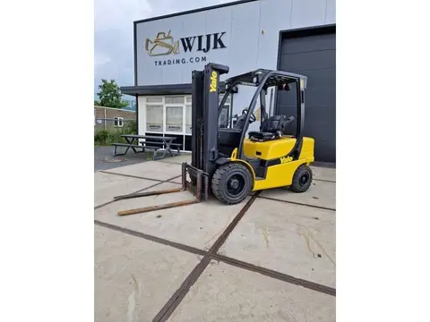 Heftruck Yale Gdp25 2.5t diesel sideshift /triplo