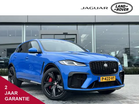 Jaguar F-Pace 5.0 P550 550pk AWD V8 SVR | Origineel NL | Nieuw door ons geleverd | Ultra Blue Metall