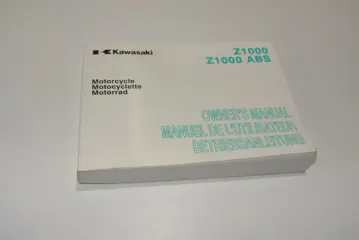 INSTRUCTIEBOEKJE Kawasaki Z 1000 2014 - 2016