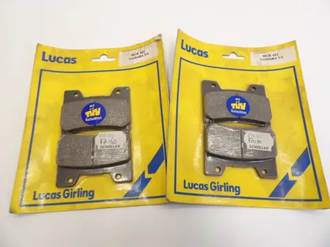 REMBLOKKEN VOOR Yamaha FZR 600 1989 - 1993 / 1992 - 1994 /